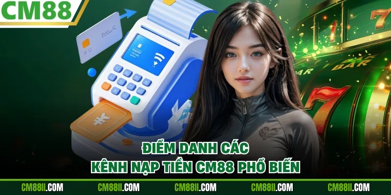 Điểm danh các kênh nạp tiền CM88 phổ biến